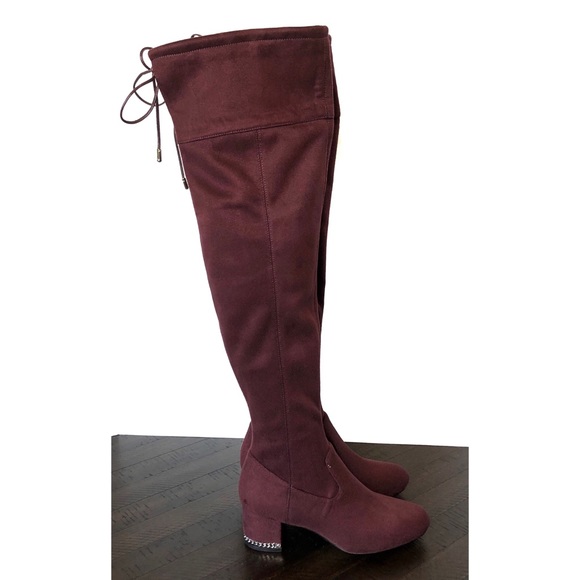 Michael Kors Jamie Damson Over the Knee Boots 🆕 - Picture 4 of 8